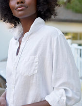 Load image into Gallery viewer, Frank &amp; Eileen | Eileen Washed Linen Button Down | White