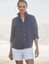 Load image into Gallery viewer, Frank &amp; Eileen Eileen Relaxed Button-Up Shirt Washed Linen | Navy