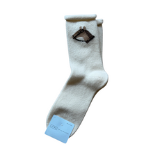 Load image into Gallery viewer, Hansel From Basel Women's Cashmere Crew Socks | Horse