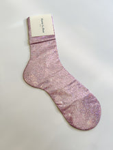 Load image into Gallery viewer, Maria De La Rosa Metallic Socks