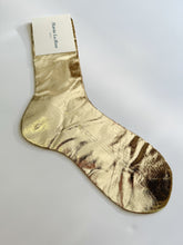 Load image into Gallery viewer, Maria De La Rosa Metallic Socks