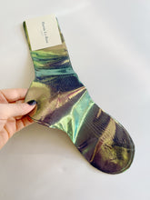 Load image into Gallery viewer, Maria De La Rosa Metallic Socks