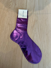 Load image into Gallery viewer, Maria De La Rosa Metallic Socks