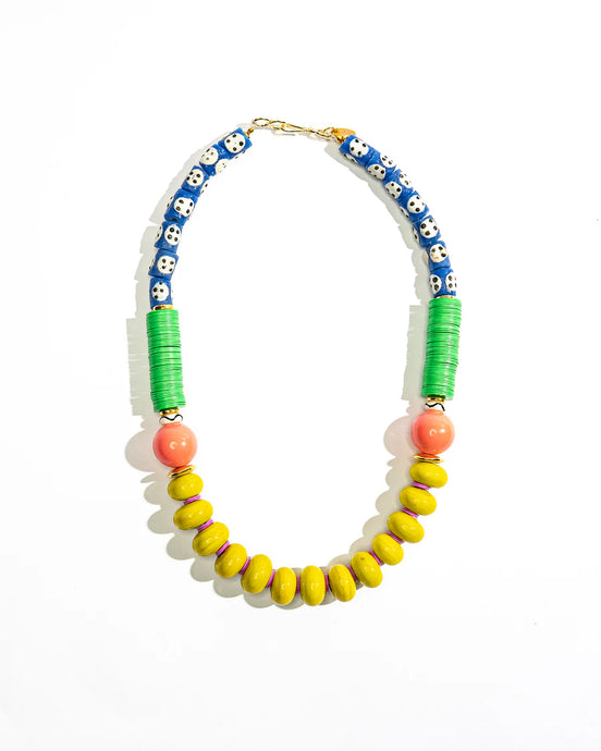 Gather Goods Short Mixed Media Necklace