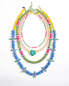 Gather Goods Turquoise Heart Necklace