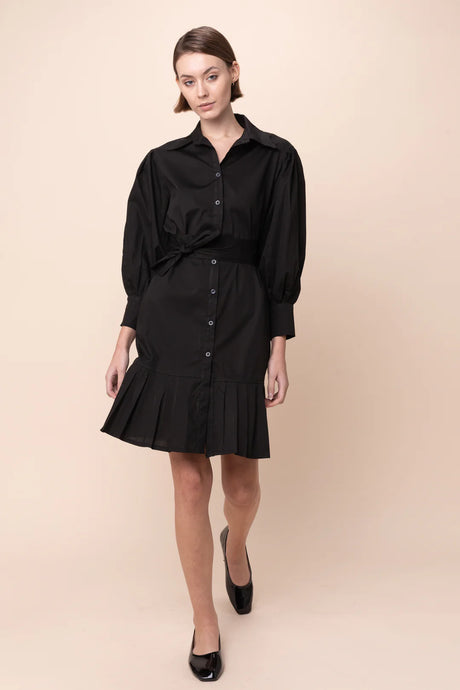 Sofia Collections Mabel Dress | Black & Navy
