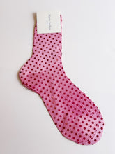 Load image into Gallery viewer, Maria De La Rosa Metallic Socks