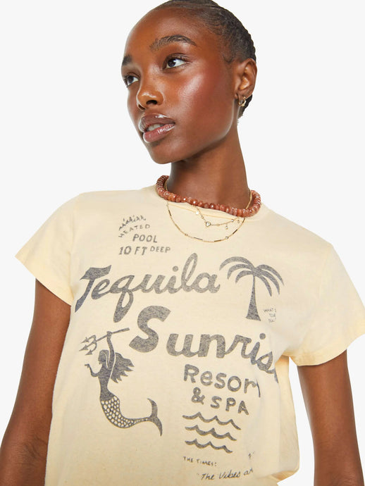 Mother Denim The Boxy Goodie Goodie Tee | Tequila Sunrise Resort