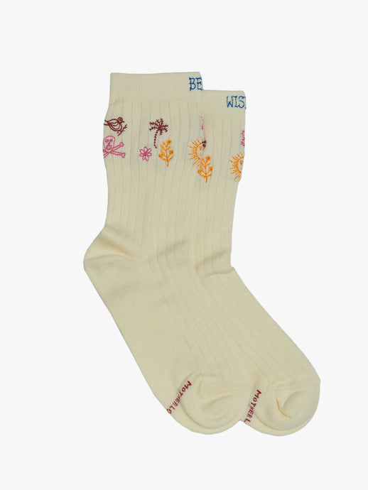 Mother The Half Steps Socks | Best Wishes