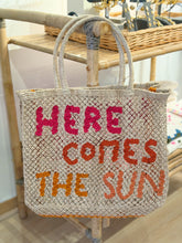Load image into Gallery viewer, The Jackson’s London Here Comes The Sun Jute Bag