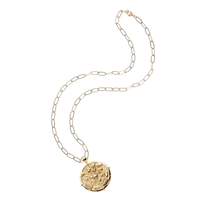 Jane Win HOPE Original Pendant Coin Necklace