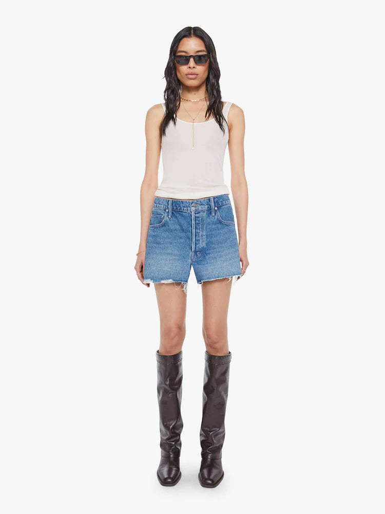 Mother Denim SNACKS! The Main Course Short Fray | Denim Shorts