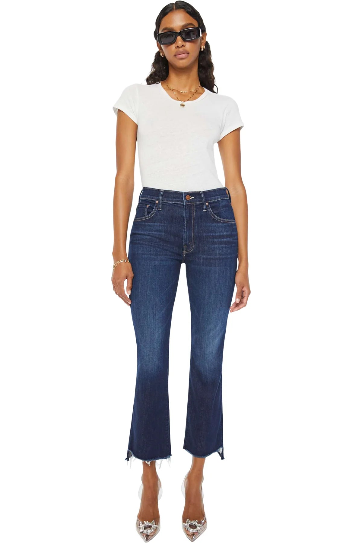 Mother The Insider Crop Step Fray | Off Limits – Cat & Kate Boutique