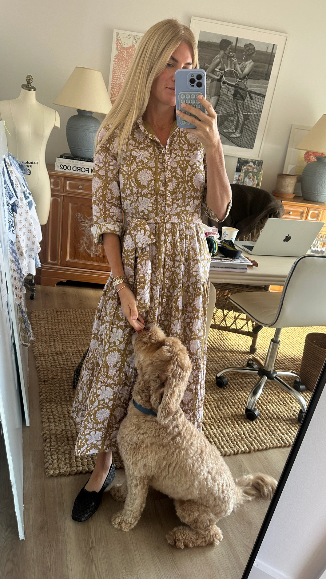 Marea Flounce Shirt Dress | Tinsel Lorient
