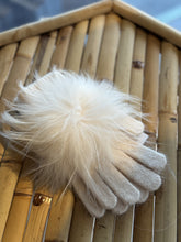 Load image into Gallery viewer, Linda Richards Fur Pom Pom Full Glove | Assortment