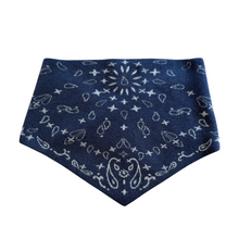 Load image into Gallery viewer, Hansel From Basel Triangle Bandana Scarf | Navy