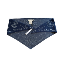 Load image into Gallery viewer, Hansel From Basel Triangle Bandana Scarf | Navy