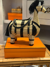 Load image into Gallery viewer, Serpui Zebra Shaped Handbag