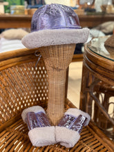 Load image into Gallery viewer, Ilda's Sheep Paris Le Marin Sheepskin Hat | Lilac Metallic