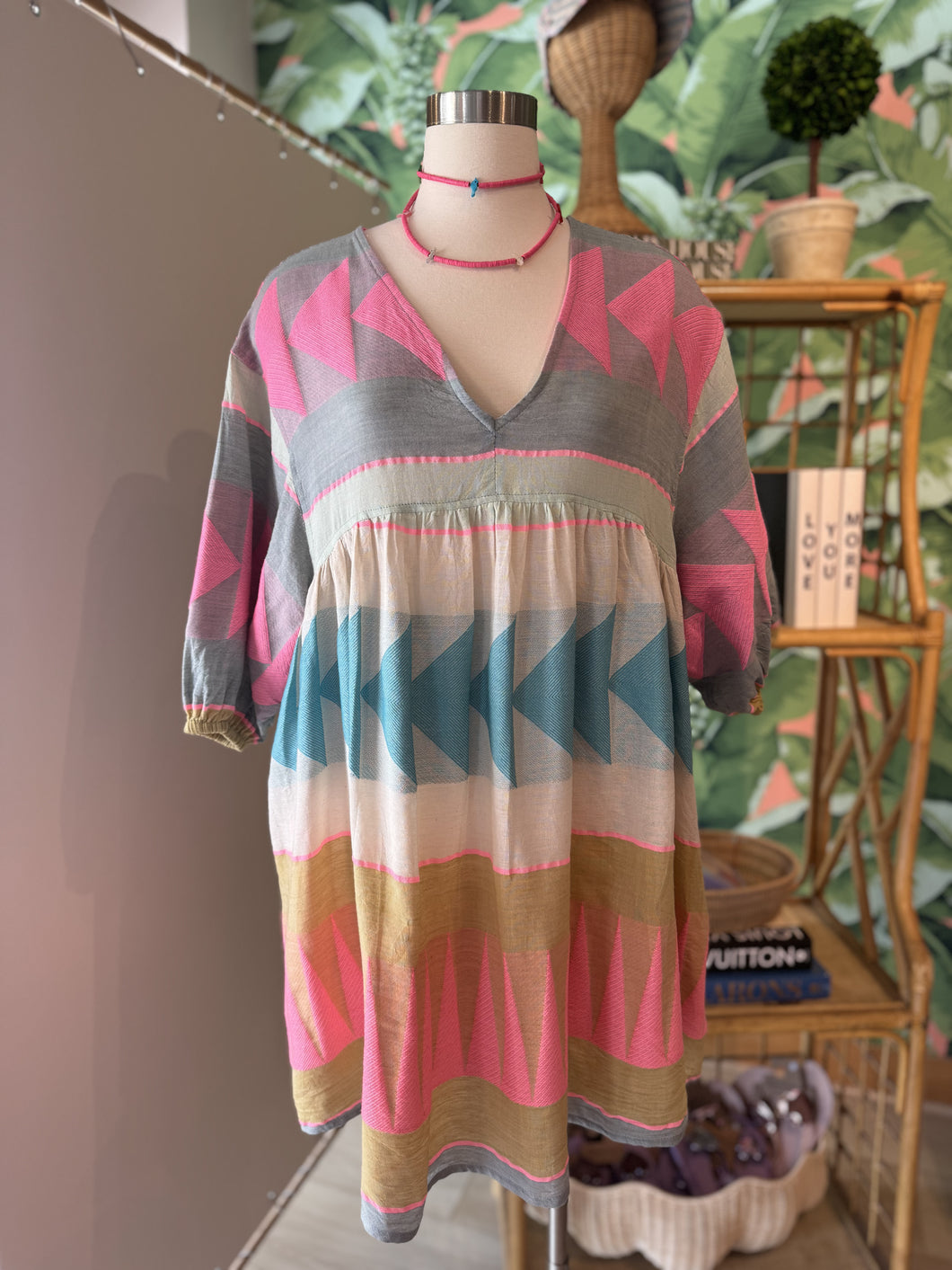 Islander Babydoll Mini Dress | Assortment