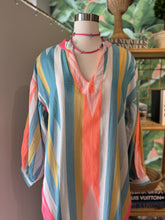Load image into Gallery viewer, Islander Maxi Caftan Dress | Neon Orange