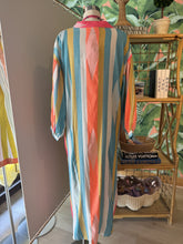 Load image into Gallery viewer, Islander Maxi Caftan Dress | Neon Orange