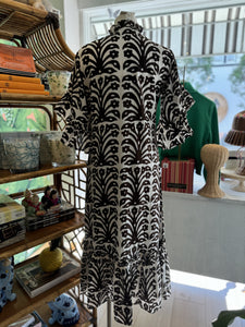 Soleil Maxi Dress | Espresso Ikat