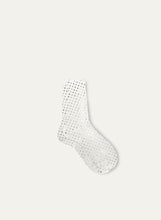 Load image into Gallery viewer, Maria De La Rosa Metallic Socks