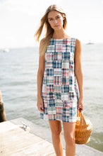 Load image into Gallery viewer, Marea Madras Shift Dress
