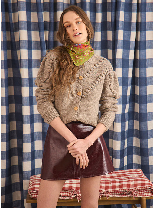 Hunter Bell Bobble Sweater | Oatmeal