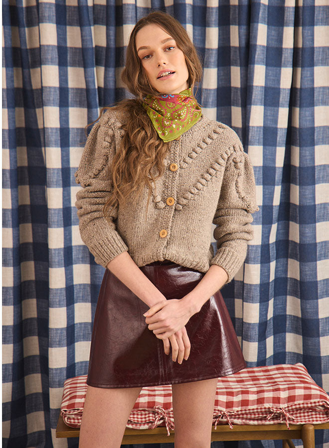 Hunter Bell Bobble Sweater | Oatmeal