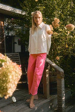 Load image into Gallery viewer, FINAL SALE Hunter Bell Mabel Pant | Peony Pink Barrel Jeans