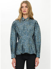 Load image into Gallery viewer, Oliphant Elizabeth Top | Jag Navy