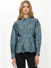 Load image into Gallery viewer, Oliphant Elizabeth Top | Jag Navy