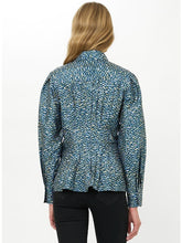 Load image into Gallery viewer, Oliphant Elizabeth Top | Jag Navy