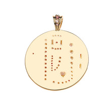 Load image into Gallery viewer, Jane Win Jumbo LOVE Embellished Pendant