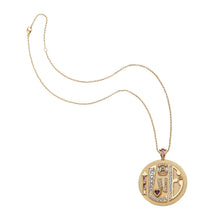 Load image into Gallery viewer, Jane Win Jumbo LOVE Embellished Pendant