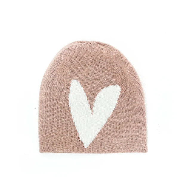 Kerri Rosenthal x Spiritual Gangster pink \'LOVED\' Embroidery black beanie Spiritual Gangster, Kerri Rosenthal Collaborate on Limited  main image 3