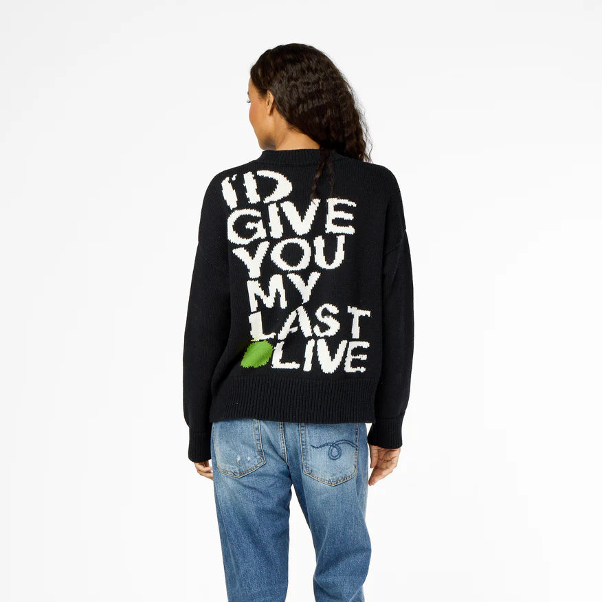 Kerri Rosenthal Benton Last Olive Sweater | Black