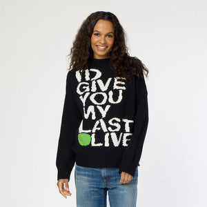 Kerri Rosenthal Benton Last Olive Sweater | Black