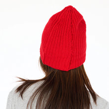 Load image into Gallery viewer, Kerri Rosenthal Love Cotton Cashmere Beanie | Cherri Red