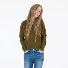 Load image into Gallery viewer, Kerri Rosenthal Patchwork Pullover | Army Green