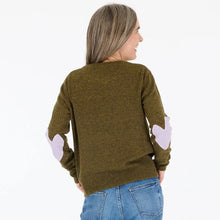 Load image into Gallery viewer, Kerri Rosenthal Patchwork Pullover | Army Green