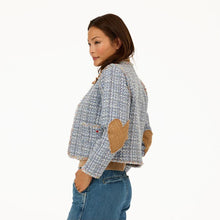 Load image into Gallery viewer, Kerri Rosenthal Fringe Short Jacket | Blue Multi