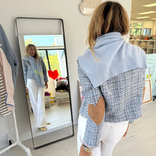 Load image into Gallery viewer, Kerri Rosenthal Fringe Short Jacket | Blue Multi