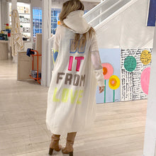 Load image into Gallery viewer, FINAL SALE Kerri Rosenthal Super Duper From Love Duster | Canvas