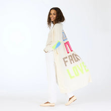 Load image into Gallery viewer, FINAL SALE Kerri Rosenthal Super Duper From Love Duster | Canvas