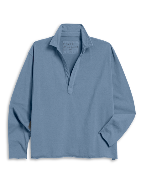 Frank & Eileen Patrick Popover Henley Heritage Jersey | Slate