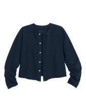 Load image into Gallery viewer, Frank &amp; Eileen Jackie T-Shirt Cardigan | Classic Navy