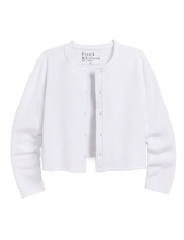 Load image into Gallery viewer, PREORDER Frank &amp; Eileen Jackie Sweatshirt Cardigan | White